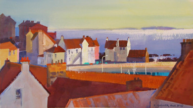 Rooftops &amp; Harbor View, Pittenweem