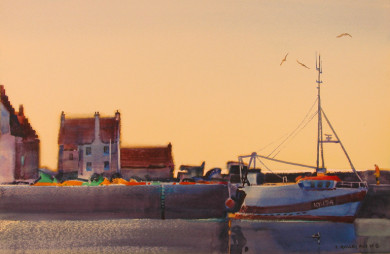 Early Morning Light, Pittenweem Harbor