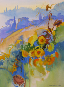 Tuscan Sunflower Dance #2 Tuscan Sunflower Dance #2
