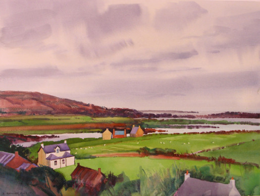 Cottages, Field Patterns & Sea View near Arisaig Cottages, Field Patterns & Sea View near Arisaig