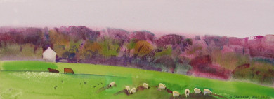 Highland Sheep Painting #2