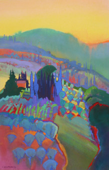 Early October, A Tuscan Hillside Early October, A Tuscan Hillside