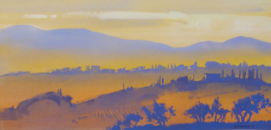 Tuscan Layers, October Tuscan Layers, October