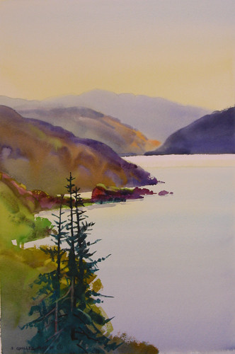 View from Bracorina, Loch Morar #3 View from Bracorina, Loch Morar #3