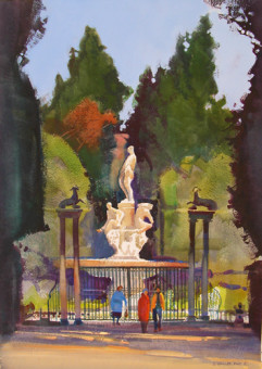 Boboli Garden, Vasca della 'Isola Boboli Garden, Vasca della 'Isola