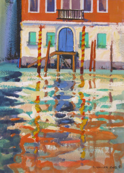 Reflections along the Grand Canal, Venice Reflections along the Grand Canal, Venice