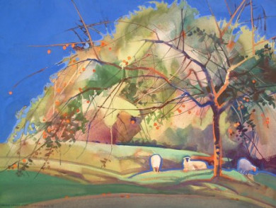 Le Mouton et le Arbre de Pomme Le Mouton et le Arbre de Pomme