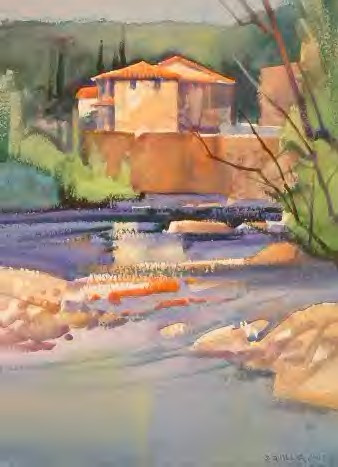 River in Lagrasse River in Lagrasse