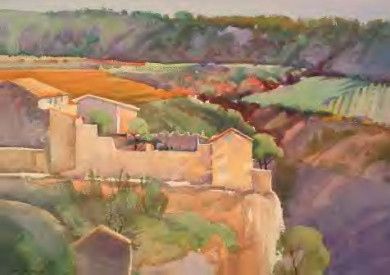 View of Minerve, France View of Minerve, France