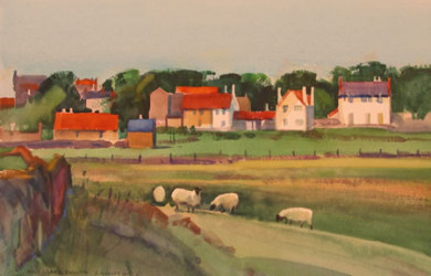 View of Village Holy Island View of Village Holy Island