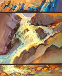 Stream & Canyon Walls Stream & Canyon Walls